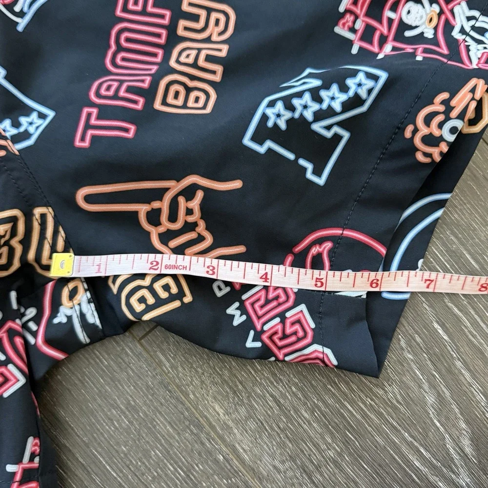 Chubbies NFL Tampa Bay Buccaneers Mens 6'' Inseam Lined Swim Trunks Large Bucs